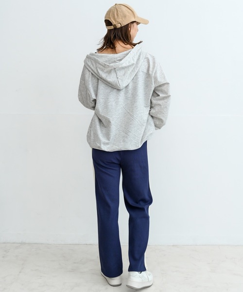 Alite cloth(アリーテクロス)の「ライン入りスウェットパンツ(スウェットパンツ・レディース・ブラック/ネイビー/グレー・S/M/L/XL)」の17枚目の写真
