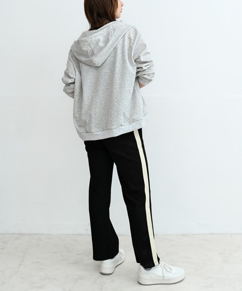 Alite cloth(アリーテクロス)の「ライン入りスウェットパンツ(スウェットパンツ・レディース・ブラック/ネイビー/グレー・S/M/L/XL)」の22枚目の写真