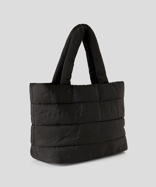 韓国発!【BENETTON 】Padded tote bag ダウン トートバッグ