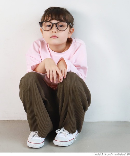 coca（coca）（コカ）の「キッズ 親子お揃い表面起毛リブパン（その他パンツ・キッズ・アイボリー/カーキ/ブラック・100/110/120/130）」の18枚目の写真