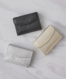 Actually | 本革3つ折り ミニ財布(財布)
