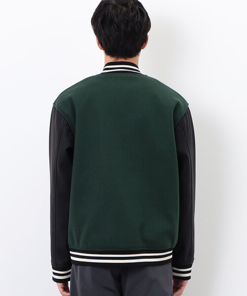 COMME　CA COMMUNE（コムサコミューン）の「トグル付き　スタジャン（ブルゾン・メンズ・グリーン/ネイビー/キャメル・MEDIUM/LARGE）」の19枚目の写真