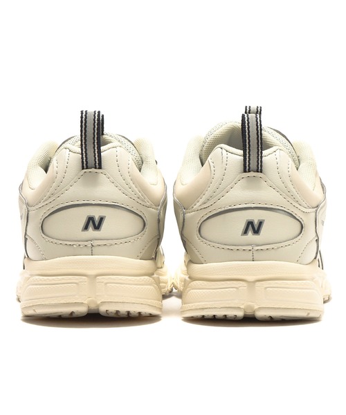 ニューバランス ML408Q 24cm 美品 ホワイト×ネイビー ニューバランス