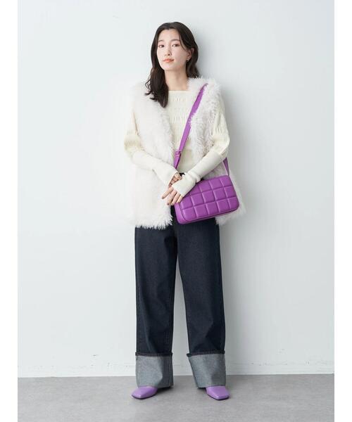 earth music&ecology（アースミュージックアンドエコロジー）の「ロールアップデニムパンツ（その他パンツ・レディース・ブルー系その他/ダークインディゴブルー・S/M）」の21枚目の写真