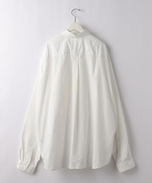 ROKX（ロックス）の「＜ROKX＞ OVER SHOTT SHIRT/シャツ（シャツ/ブラウス・メンズ・ホワイト・M/L）」の4枚目の写真