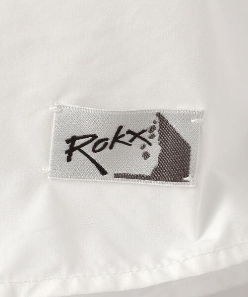 ROKX（ロックス）の「＜ROKX＞ OVER SHOTT SHIRT/シャツ（シャツ/ブラウス・メンズ・ホワイト・M/L）」の10枚目の写真