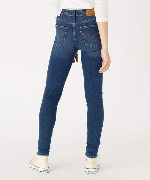 Levi's(リーバイス)の「Levi's/リーバイス PERFORMANCE WARM 721(TM)ハイライズスキニーデニム ダークインディゴ(デニムパンツ・レディース・ダークインディゴブルー・25inch/26inch/27inch/23inch/24inch/28inch)」の4枚目の写真