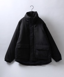 Salong hameu（サロン ハミュー）の「スタンドネック フェイクダウンジャケット メンズ レディース/中綿ジャケット/ショートペディン/パデットジャケット（ダウンジャケット/コート）」