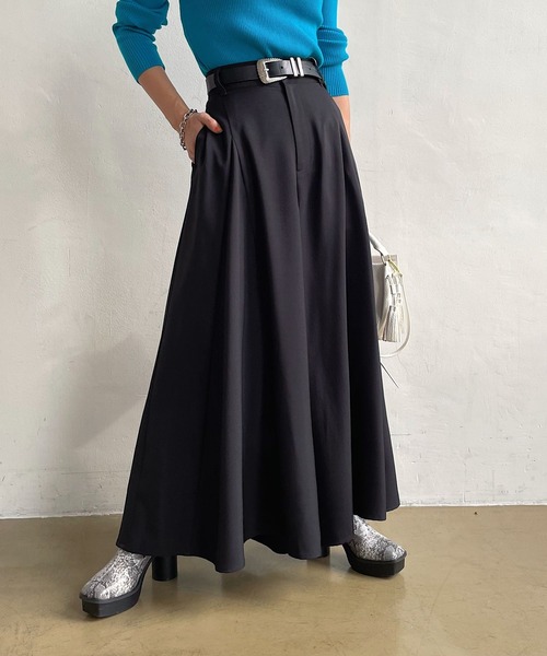 PAGEBOY（ページボーイ）の「スーパーワイドスラックス（スラックス・レディース・ブラック/グレイッシュベージュ・FREE）」の16枚目の写真