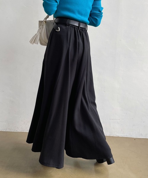 PAGEBOY（ページボーイ）の「スーパーワイドスラックス（スラックス・レディース・ブラック/グレイッシュベージュ・FREE）」の19枚目の写真