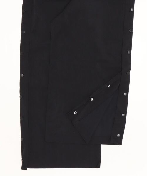 ◆SUNDAYOFFCLUB◆ Side snap button wide pants Black Pants SUNDAYOFFCLUB（サンデイオフクラブ）の「【SUNDAY OFF CLUB