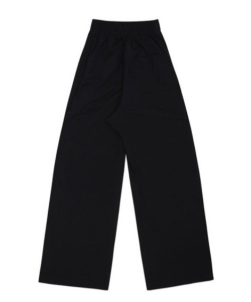 ◆SUNDAYOFFCLUB◆ Side snap button wide pants Black Pants SUNDAYOFFCLUB（サンデイオフクラブ）の「【SUNDAY OFF CLUB
