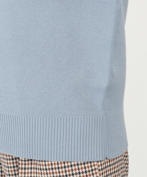 ikka（イッカ）の「ダブルフェイススウェットライクニット（ニット/セーター・レディース・ブルー/ベージュ/レッド/チャコールグレー・M/L）」の11枚目の写真