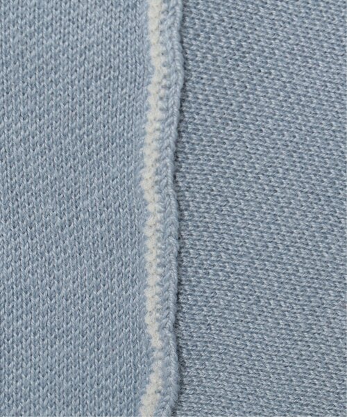 ikka（イッカ）の「ダブルフェイススウェットライクニット（ニット/セーター・レディース・ブルー/ベージュ/レッド/チャコールグレー・M/L）」の14枚目の写真