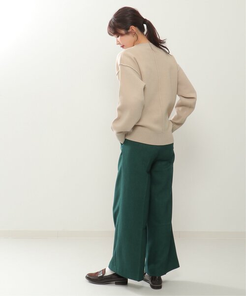 ikka（イッカ）の「ダブルフェイススウェットライクニット（ニット/セーター・レディース・ブルー/ベージュ/レッド/チャコールグレー・M/L）」の20枚目の写真