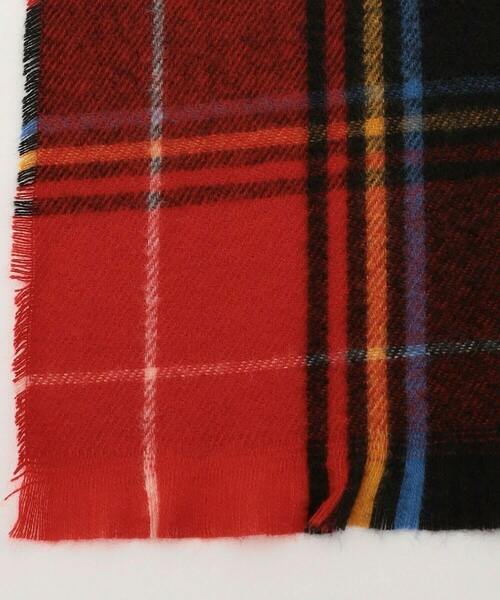 FRAPBOIS（フラボア）の「マフラー2（ストール/ショール・レディース・モカ/レッド・FREE）」の14枚目の写真