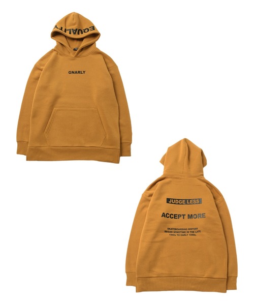 GLAZOS（グラソス）の「裏起毛・フードプリントパーカー（パーカー・キッズ・ベージュ/パープル/グレー/ブラック・140cm/150cm/160cm/170cm）」の8枚目の写真