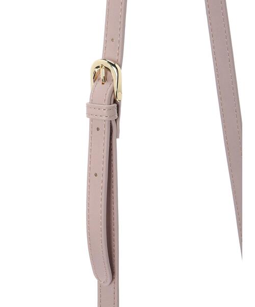 Maison de FLEUR(メゾンドフルール)の「モノグラムライトムーンSバッグ(ショルダーバッグ・レディース・ピンク/ブラック・FREE)」の14枚目の写真