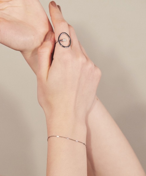 【金属アレルギー対応】シンプルチェーンブレスレットサージカルステンレス316L