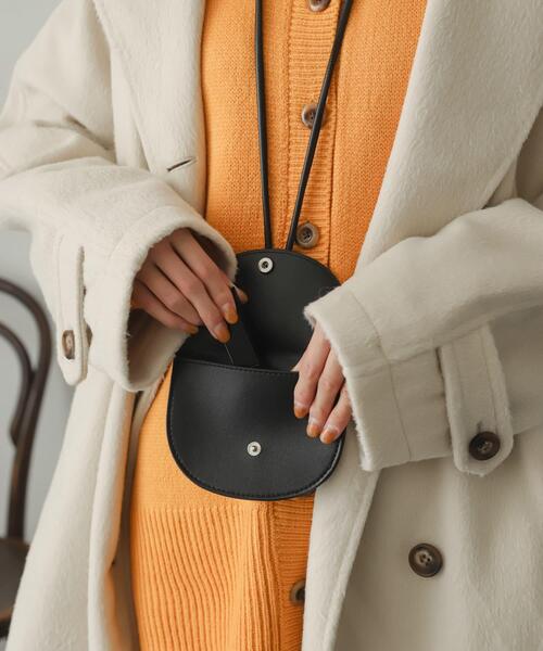 SENSE OF PLACE by URBAN RESEARCH(センスオブプレイスバイアーバンリサーチ)の「ミニフラップショルダーバッグ(ショルダーバッグ・レディース・ライトブルー/アイボリー/ブラック・ONE)」の8枚目の写真