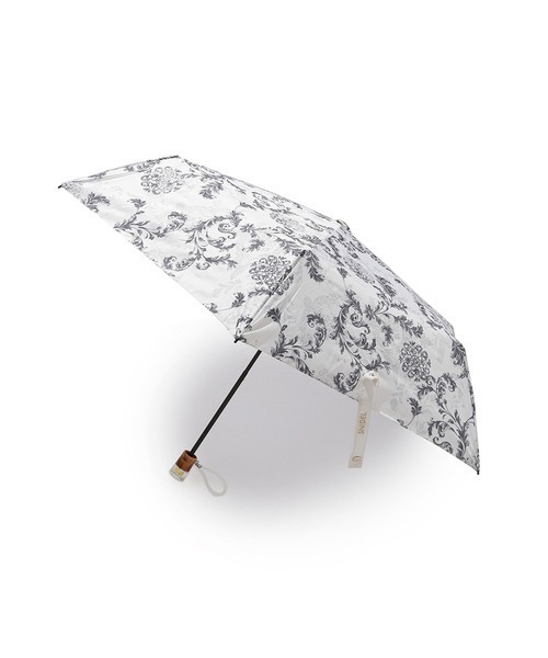 SNIDEL（スナイデル）の「キャリーアンブレラ（折りたたみ傘・レディース・ネイビー/ドット/ピンク・FREE）」の2枚目の写真