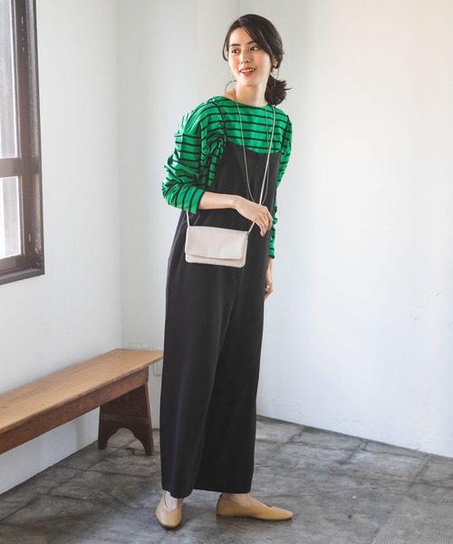 LEPSIM（レプシィム）の「オサイフショルダーバッグ　177850（ショルダーバッグ・レディース・ライム/アイボリー/ブラック・ONE SIZE）」の4枚目の写真