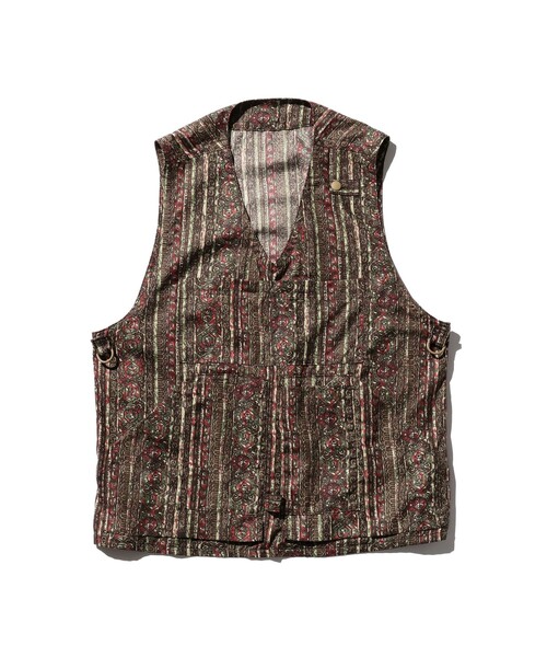 BEAMS PLUS / ポリエステル バティック プリント アドベンチャー ベスト