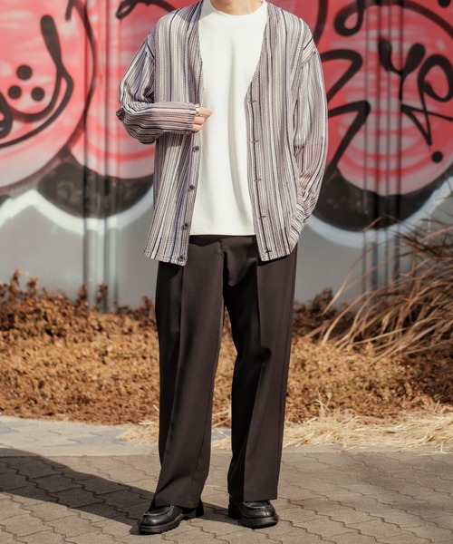 NULL（ヌル）の「【NULL】ポンチ ドルマンスリーブ 半袖Tシャツ（Tシャツ/カットソー・メンズ・ホワイト/ブラック/ブルーグリーン・MEDIUM/LARGE/SMALL）」の13枚目の写真