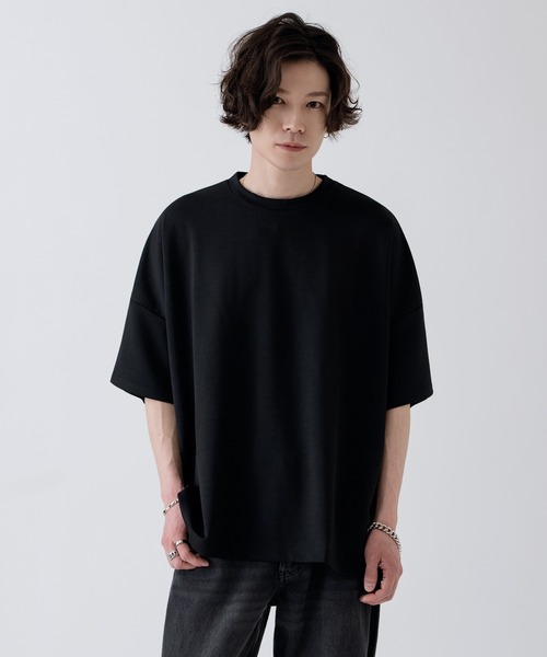 NULL(ヌル)の「【NULL】ポンチ ドルマンスリーブ 半袖Tシャツ(Tシャツ/カットソー・メンズ・ホワイト/ブラック/ブルーグリーン・MEDIUM/LARGE/SMALL)」の12枚目の写真