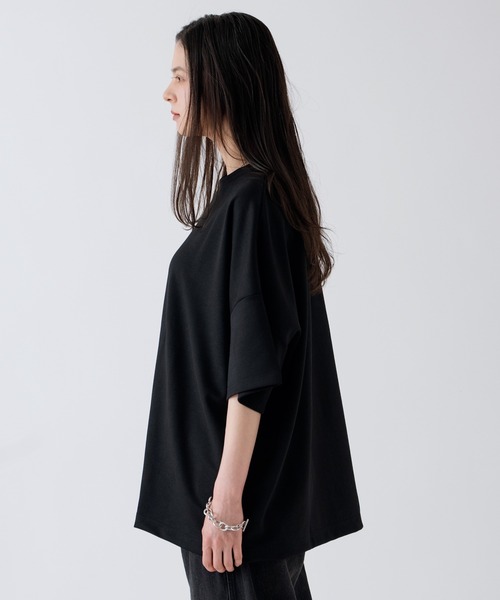 NULL(ヌル)の「【NULL】ポンチ ドルマンスリーブ 半袖Tシャツ(Tシャツ/カットソー・メンズ・ホワイト/ブラック/ブルーグリーン・MEDIUM/LARGE/SMALL)」の18枚目の写真