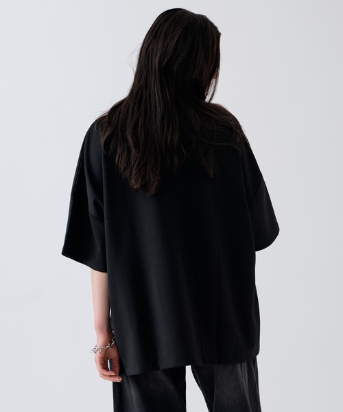 NULL(ヌル)の「【NULL】ポンチ ドルマンスリーブ 半袖Tシャツ(Tシャツ/カットソー・メンズ・ホワイト/ブラック/ブルーグリーン・MEDIUM/LARGE/SMALL)」の19枚目の写真