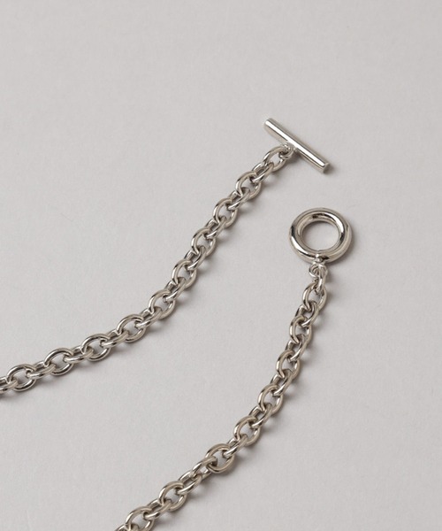 HARE（ハレ）の「パールチェーンネックレス(HARE)（ネックレス・メンズ・ホワイト/ブラック/ホワイト系その他・FREE）」の9枚目の写真