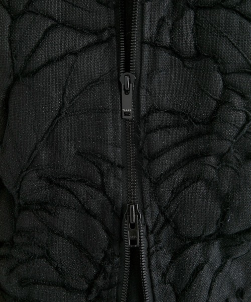 TAAKK(ターク)の「【TAAKK / ターク】3D BOTANICAL PATTERN OVERSIZED BLOUSON / 3Dボタニカルパターンオーバーサイズブルゾン(ブルゾン・メンズ・ブラック・1)」の10枚目の写真