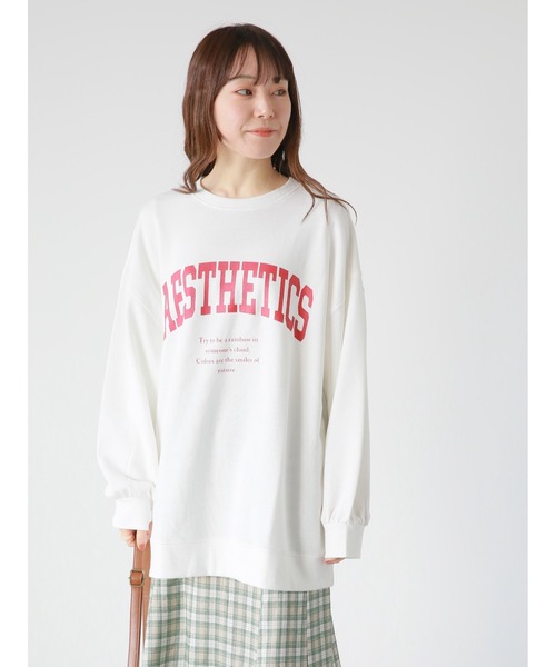 ehka sopo（エヘカソポ）の「カレッジロゴビッグスウェット