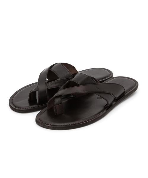 BEAUTY&YOUTH UNITED ARROWS（ビューティーアンドユースユナイテッドアローズ）の「BY クロス/トング サンダル 15ss◆（サンダル・メンズ・ブラック/ブラウン/ダークブラウン・X-LARGE/LARGE/MEDIUM/SMALL）」の3枚目の写真