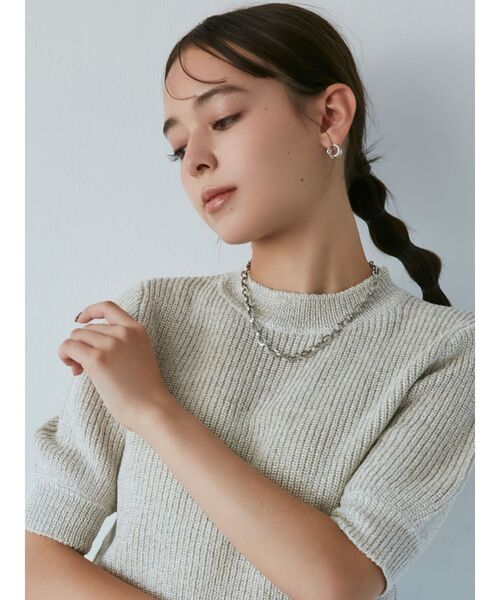 MURUA(ムルーア)の「メタルチェーンネックレス(ネックレス・レディース・ゴールド/シルバー・FREE)」の5枚目の写真