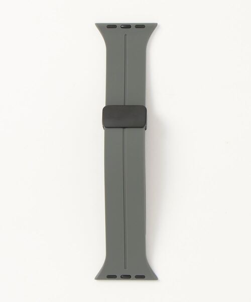 zandy(ズィーアンドワイ)の「zandy ズィー・アンド・ワイ / Apple Watch【シリコンループ】アップルウォッチバンド マグネットバックル // silicone2(デジタル腕時計・メンズ・シルバー/ブルー/ブラック/ピンク/グリーン/ワインレッド/ホワイト/ライトグレー/ネイビー/オレンジ/グレイッシュブルー/ダークネイビー/グレー系その他/ミント・S/M)」の4枚目の写真