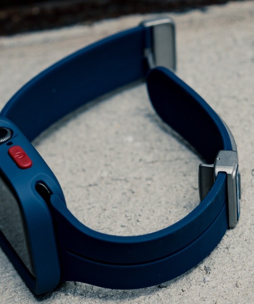 zandy(ズィーアンドワイ)の「zandy ズィー・アンド・ワイ / Apple Watch【シリコンループ】アップルウォッチバンド マグネットバックル // silicone2(デジタル腕時計・メンズ・シルバー/ブルー/ブラック/ピンク/グリーン/ワインレッド/ホワイト/ライトグレー/ネイビー/オレンジ/グレイッシュブルー/ダークネイビー/グレー系その他/ミント・S/M)」の7枚目の写真