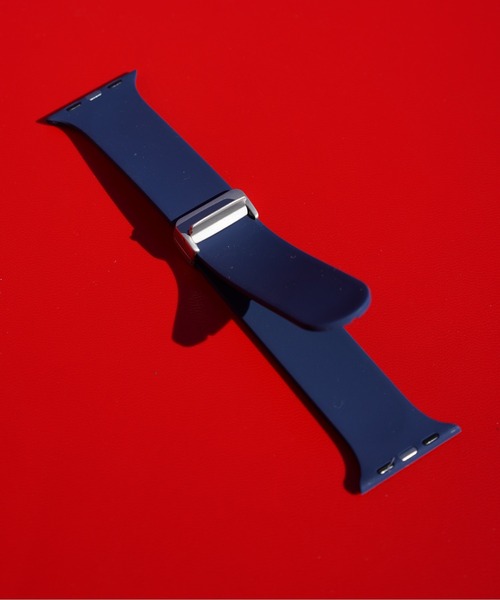 zandy(ズィーアンドワイ)の「zandy ズィー・アンド・ワイ / Apple Watch【シリコンループ】アップルウォッチバンド マグネットバックル // silicone2(デジタル腕時計・メンズ・シルバー/ブルー/ブラック/ピンク/グリーン/ワインレッド/ホワイト/ライトグレー/ネイビー/オレンジ/グレイッシュブルー/ダークネイビー/グレー系その他/ミント・S/M)」の15枚目の写真