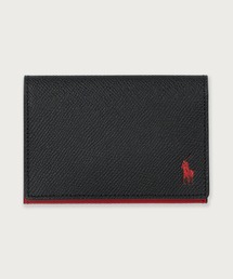 POLO RALPH LAUREN（ポロ ラルフ ローレン）の「コントラスト　レザー・カラーポニー　カードケース（名刺入れ）」