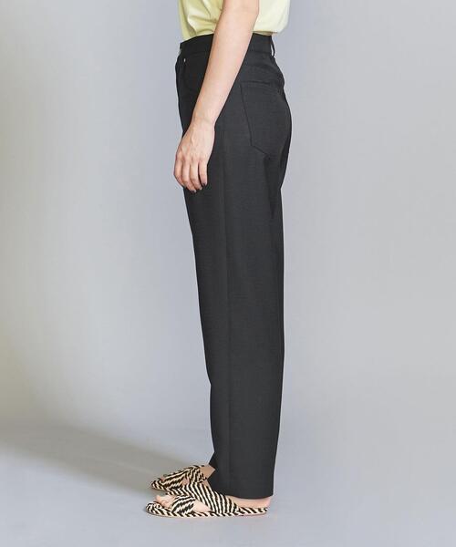 BEAUTY&YOUTH UNITED ARROWS(ビューティーアンドユースユナイテッドアローズ)の「ポリエステルブッチャー5ポケットパンツ -ウォッシャブル-(その他パンツ・レディース・ブラック/ベージュ・S/M)」の4枚目の写真