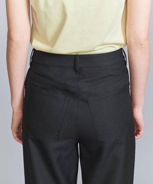 BEAUTY&YOUTH UNITED ARROWS(ビューティーアンドユースユナイテッドアローズ)の「ポリエステルブッチャー5ポケットパンツ -ウォッシャブル-(その他パンツ・レディース・ブラック/ベージュ・S/M)」の7枚目の写真