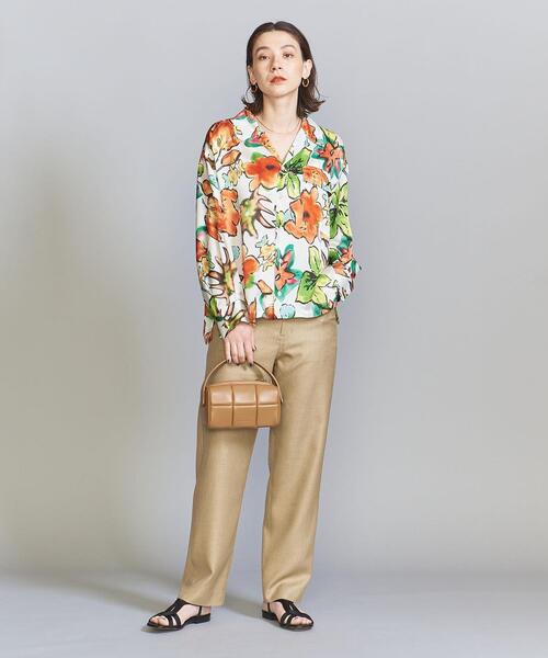 BEAUTY&YOUTH UNITED ARROWS(ビューティーアンドユースユナイテッドアローズ)の「ポリエステルブッチャー5ポケットパンツ -ウォッシャブル-(その他パンツ・レディース・ブラック/ベージュ・S/M)」の19枚目の写真