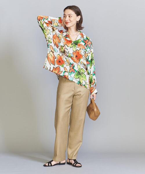 BEAUTY&YOUTH UNITED ARROWS(ビューティーアンドユースユナイテッドアローズ)の「ポリエステルブッチャー5ポケットパンツ -ウォッシャブル-(その他パンツ・レディース・ブラック/ベージュ・S/M)」の20枚目の写真