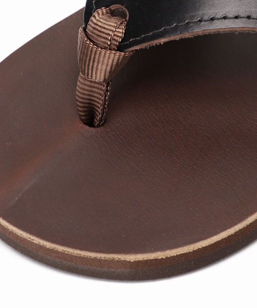 THE SANDALMAN（サンダルマン）の「【THE SANDALMAN×JOURNAL STANDARD】CHROMEXCEL ハナオサンダル（サンダル・メンズ・ブラック/ブラウン・70/80/90）」の13枚目の写真