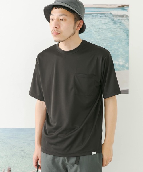 FORK&SPOON（フォークアンドスプーン）の「FORK&SPOON　add fabrics ポケットTシャツ（Tシャツ/カットソー・メンズ・ブラック/グレー・4/5）」の6枚目の写真