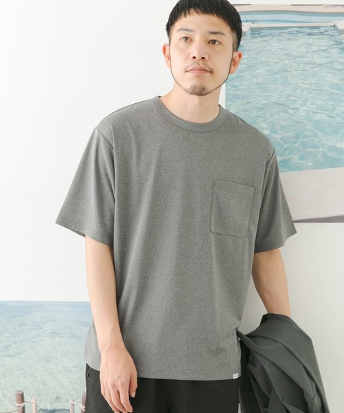 FORK&SPOON（フォークアンドスプーン）の「FORK&SPOON　add fabrics ポケットTシャツ（Tシャツ/カットソー・メンズ・ブラック/グレー・4/5）」の12枚目の写真
