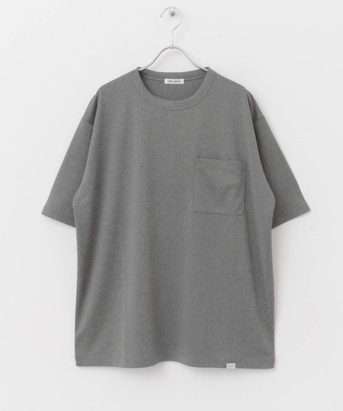 FORK&SPOON（フォークアンドスプーン）の「FORK&SPOON　add fabrics ポケットTシャツ（Tシャツ/カットソー・メンズ・ブラック/グレー・4/5）」の22枚目の写真