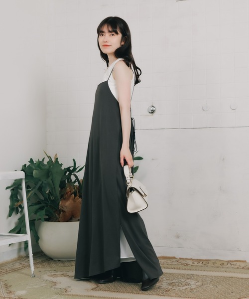 ESLOW エスロー ワンピース ESLOW（エスロー）の「ESLOW/エスロー LAYERED CAMISOLE DRES