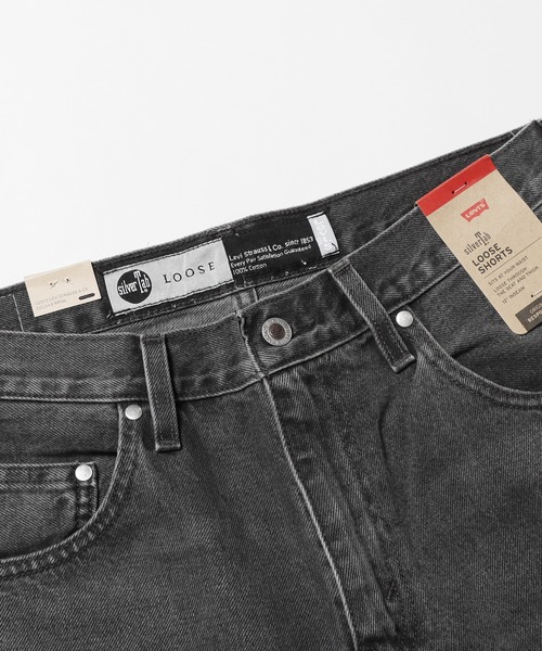 Levi's(リーバイス)の「LEVI'S/リーバイス SILVERTAB LOOSE SHORT デニムショーツ ハーフパンツ(デニムパンツ・メンズ・ブラック/ブルー・32/34/36/30)」の5枚目の写真
